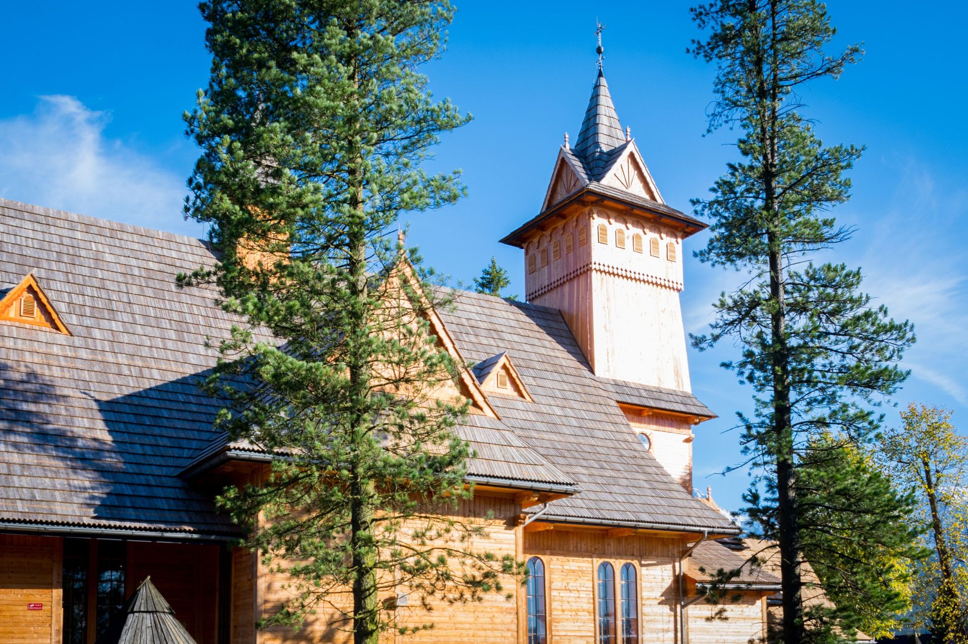Wooden church in Kościelisko